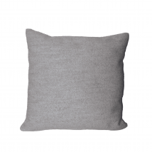 Housse de coussin unie - Gris - 45x45 cm - Polyester - Home Maison
