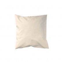 Coussin extérieur imperméable et déhoussable - Beige - 40x40 cm - Polyester - Home Maison