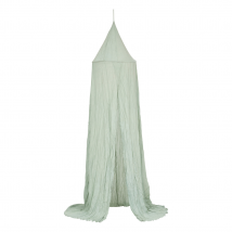 Ciel de lit en double gaze de coton - Sauge - 250x340 cm - Coton - Home Maison