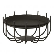 Brasero extérieur en métal - Noir - Home Maison