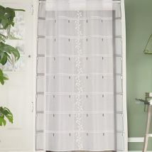 Modulable en maille esprit feuillage - Gris - Polyester - Home Maison