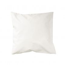 Coussin extérieur imperméable et déhoussable - Blanc - Polyester - Home Maison