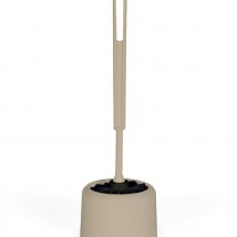 Brosse Wc Classique - Beige - 11x11x36 - Polypropylène - Home Maison