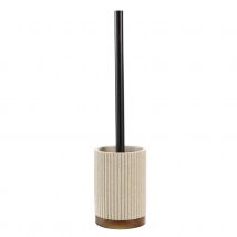 Brosse WC en acacia - Naturel - Home Maison