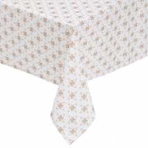 Nappe anti tâche rectangulaire - Beige - Plastique - Home Maison