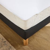 Alèse imperméable Anti Acarien - Blanc - 140x190 cm - Coton - Home Maison