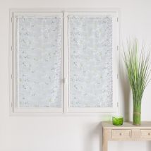Modulable maille 100% polyester motif feuille - Vert - 45x120 cm - Polyester - Home Maison