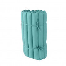 Matelas bain de soleil en microfibre - Bleu - Home Maison