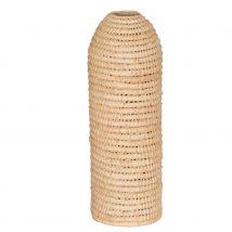 Cache bouteille en paille - Naturel - 10x30 cm - Osier - Home Maison