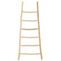 Échelle décorative en bois - Naturel - 12x81x185 cm - Bois - Home Maison