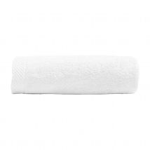 Serviette de bain pur coton 600 g/m² Mirmande - Blanc - 70x140 cm - Coton - Home Maison