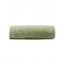 Serviette de toilette premium coton 600 g/m² Mirmande - Vert - 50x100 cm - Coton - Home Maison