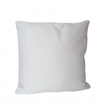 Housse de coussin unie - Lin - 45x45 cm - Polyester - Home Maison