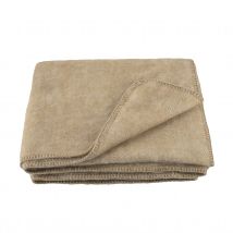 Couverture chaude laine et mohair - Lin - 240x300 cm - Laine/Mohair - Home Maison