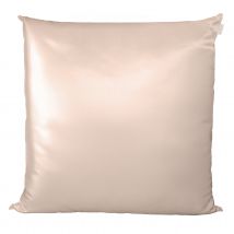 Taie d’oreiller en soie naturelle 100 % mûrier - Beige - Soie - Home Maison