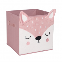 Boite de rangement biche - Rose - Papier - Home Maison
