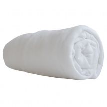 Drap housse et protège matelas bébé alèse imperméable tout en un - Blanc - Coton - Home Maison