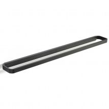 Porte-serviettes double mural - Noir - Aluminium - Home Maison