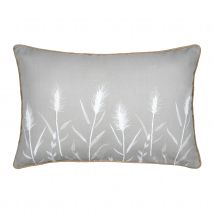 Coussin décoratif pampa en coton - Naturel - 40x60 cm - Coton - Home Maison