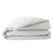 Housse de couette 100% Percale de Coton ORIGINE - Blanc - 260x240 cm - Percale de coton - Home Maison