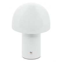 Lampe à poser LED USB en acier - Blanc - 20 cm - Métal - Home Maison