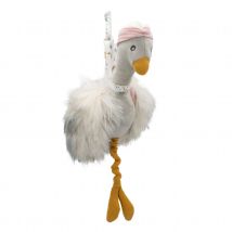 Peluche musique bébé Zélie l'oie - Gris - Home Maison