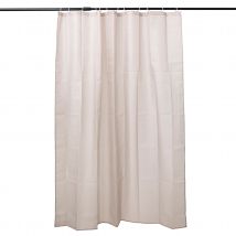 Rideau de douche en polyester - Lin - 180x200 cm - Polyester - Home Maison