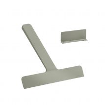 Raclette de douche avec support - Vert - Plastique - Home Maison
