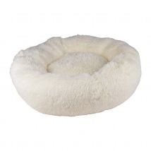 Coussin rond douillet pour chien et chat - Violet - Home Maison