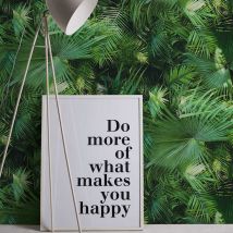 Papier peint Jungle Palm - Vert - Papier - Home Maison