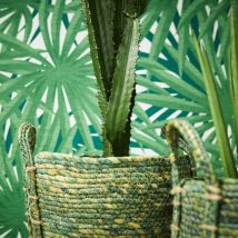 Papier peint palmeraie - Vert - Papier - Home Maison