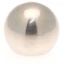 Paire Embouts Boule pour barre ø 20mm - Argent - Diam. 20 mm - Métal - Home Maison