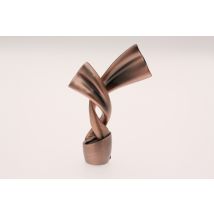 Embout Ruban pour barre ø 20mm - Orange - Métal - Home Maison
