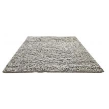 Tapis - - Effet "Fourrure" - Gris - Polyester - Home Maison