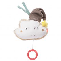 Peluche musicale nuage - Beige - Polyester - Home Maison