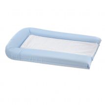 Matelas à langer avec éponges amovibles - Bleu - Polyester/Polypropylène/Coton - Home Maison
