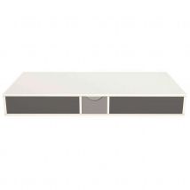 Tiroir pour lit bora - Gris clair - 140x72x18 - Bois - Home Maison