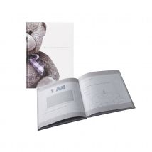 Journal de naissance Ourson - Blanc - Papier - Home Maison