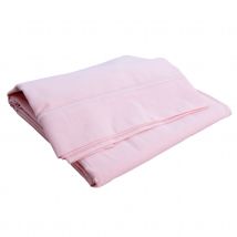 Taie d'oreiller bébé - Rose Clair - Coton - Home Maison