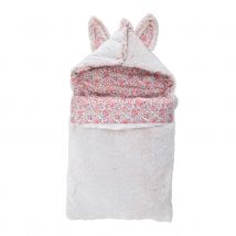 Nid d'ange Lapinou - Rose Clair - Polyester/Coton/Velours - Home Maison