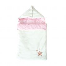 Nid d'ange Jolly - Rose - 80 cm - Polyester/Fourrure - Home Maison