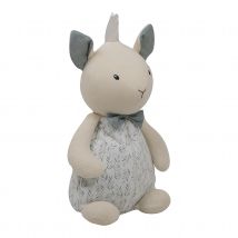 Sac à dos range pyjama esprit nature - Blanc - 30 cm - Coton - Home Maison