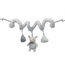 Spirale d'activités esprit nature - Blanc - 15 cm - Polyester/Coton - Home Maison