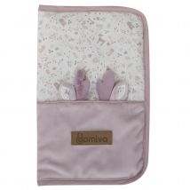 Protège carnet de santé esprit enchanté - Lilas - 26x17 cm - Polyester/Coton - Home Maison