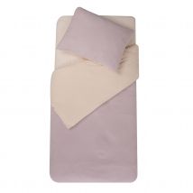 Parure de couette bicolore pour enfant - Violet - Coton - Home Maison