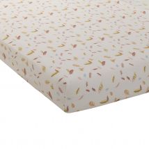 Drap housse en jersey imprimé - Multicolore - Coton - Home Maison