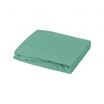Drap housse enfant en jersey - Vert sapin - Coton - Home Maison