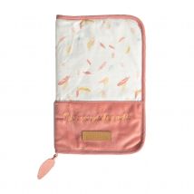 Protège carnet de santé perroquet - Multicolore - Coton - Home Maison