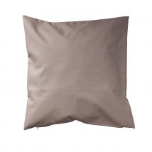 Housse de coussin extérieur imperméable - Beige - Polyester - Home Maison