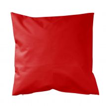 Housse de coussin extérieur imperméable - Rouge - Polyester - Home Maison